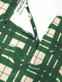 2429 Checkered Cady, Long Sleeve Ga - Långärmade blusar