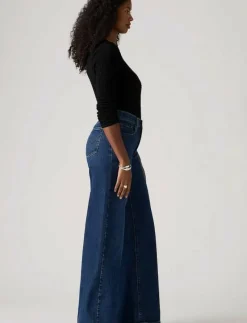 728 HR WIDE LEG WOODSTOCK WIDE - Vida byxor