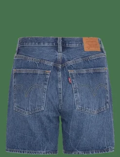 501 MID THIGH SHORT BLUE BEAUT - Jeansshorts