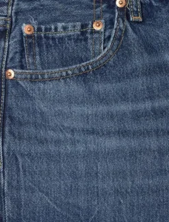 501 MID THIGH SHORT BLUE BEAUT - Jeansshorts