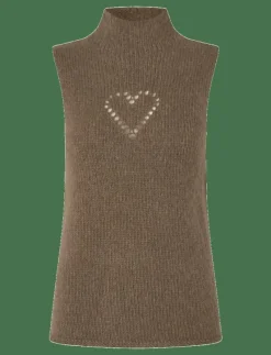 2418 Midweight Alpaca Knit, Turtlen - Polotröjor