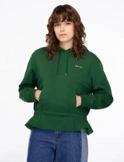 2430 Terry, Cinched Waist Sweatshir - Huvtröjor