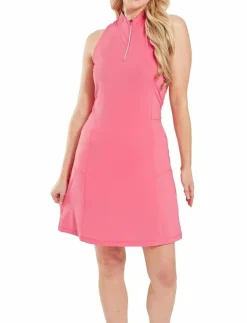 1/4 Zip Sleeveless Dress - Klänningar