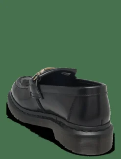 Adrian Snaffle Black Polished Smooth - Loafers