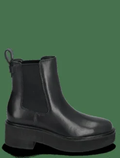 Adrianna Burnished Leather Bootie - Stövlar