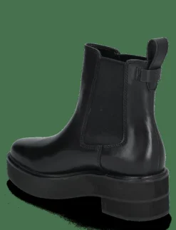 Adrianna Burnished Leather Bootie - Stövlar