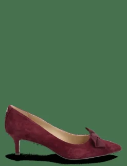 Adrienne Bow-Trim Suede Pump - Klassiska pumps