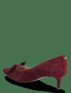 Adrienne Bow-Trim Suede Pump - Klassiska pumps