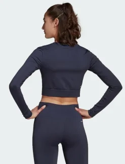 AEROKNIT Seamless Fitted Cropped Tee W - Crop tops