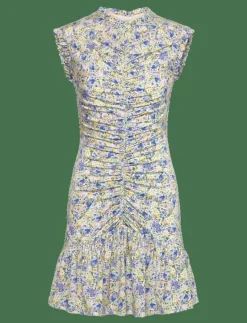 Agnes draped jersey mini dress - Korta klänningar