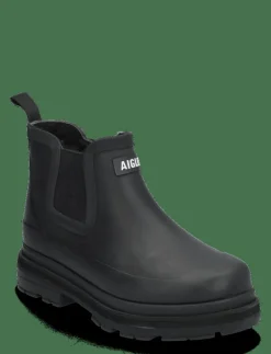 AI SOFT RAIN FUR NOIR - Regnstövlar