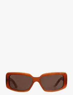 Alain Red Brown - Fyrkantiga