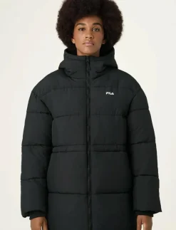 ALBA relaxed mid hooded puffer jacket - Dunjackor