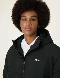 ALBA relaxed mid hooded puffer jacket - Dunjackor