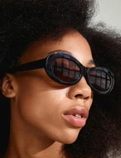 ALEXANDRIA sunglasses black - Round Frame