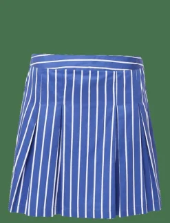 ALEXIS COTTON STRIPE PLTD MINI - Korta kjolar