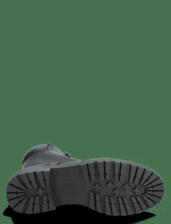 Allyson Perforated Lace-Up Bootie - Kängor