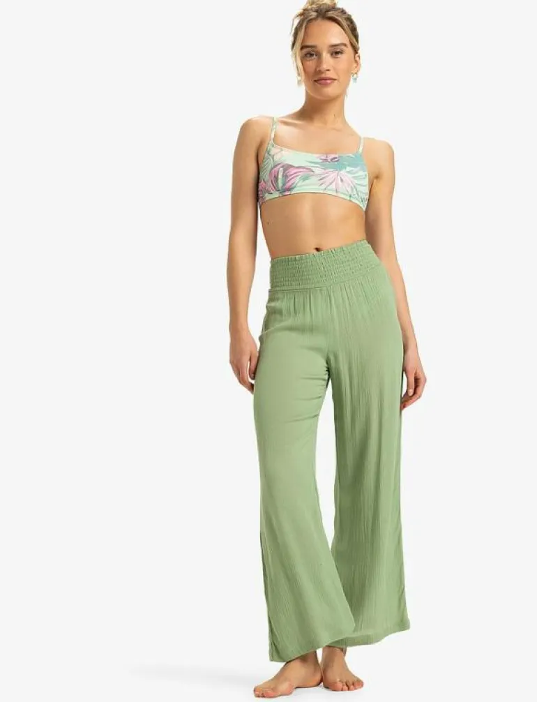 ALONG THE BEACH - Casual byxor