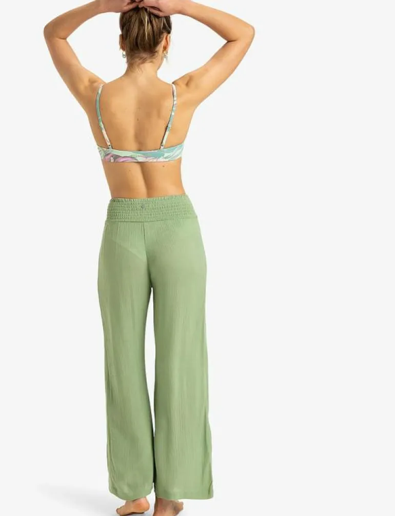 ALONG THE BEACH - Casual byxor