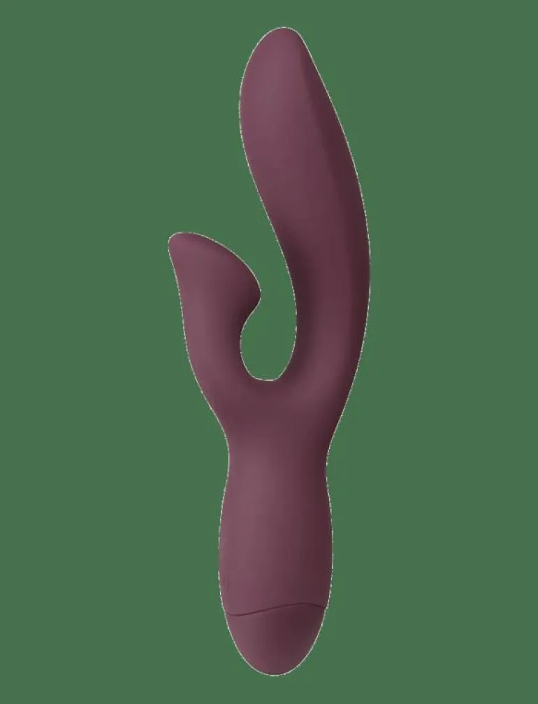 Amaysin Curvy Rechargeable Rabbit Vibrator - Beauty