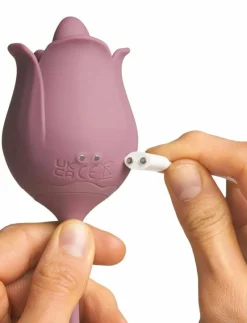 Amaysin Licking Rose and Egg Vibrator - Beauty