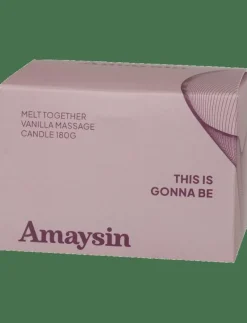 Amaysin Melt Together Vanilla Massage Candle 180 g - Beauty