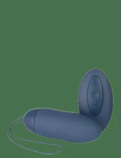 Amaysin Ribbed Rechargeable and Remote Controlled Love Egg - Beauty