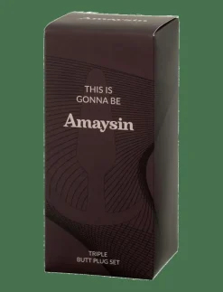 Amaysin Triple Butt Plug Set - Geishakulor & knipkulor