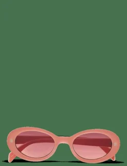 Ana Velvet Coral - Round Frame