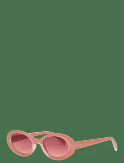 Ana Velvet Coral - Round Frame