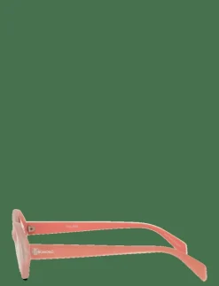 Ana Velvet Coral - Round Frame