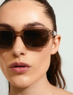 ANNALISE sunglasses light grey - Square Frame