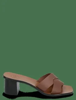 Arcole Cannella Vacchetta - Mules med klack