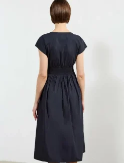 BARLETTA POPLIN TIE MIDI DRESS - Midiklänningar