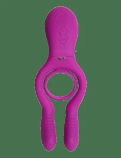 baseks Dual Fun Couple's Cock Ring - Beauty