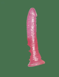 baseks Glitter Dildo Pink 20 cm - Beauty