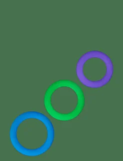 baseks Glow in the Dark Penis Ring Set - Beauty