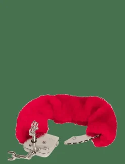 baseks Plush Handcuffs Red - Beauty