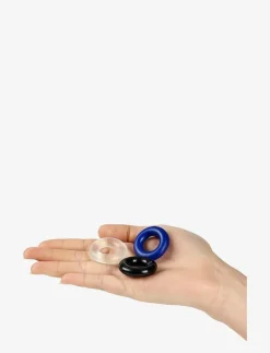 baseks Triple Cock Ring Set - Beauty