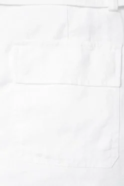 Belted Linen Short - paper bag shorts