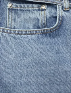 Ben - Blue Soft Denim - Midi kjolar