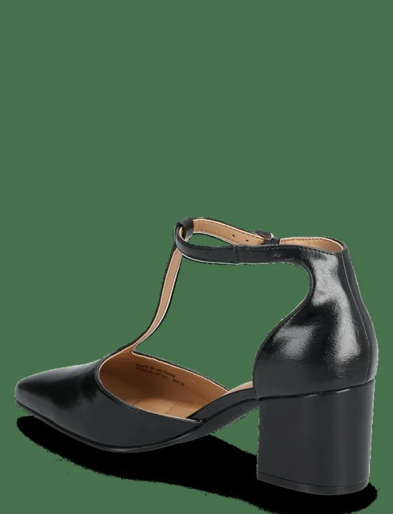 BIADEVIVED T-Strap Pump Faux Leather - Klassiska pumps
