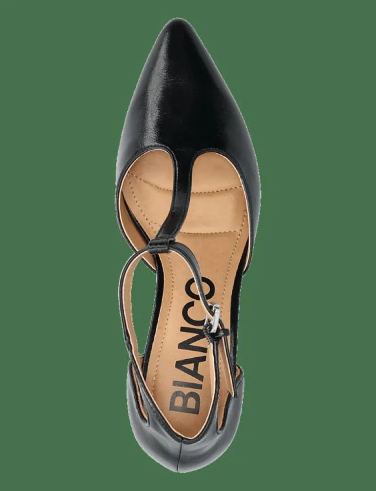 BIADEVIVED T-Strap Pump Faux Leather - Klassiska pumps