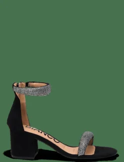 BIALISBON Sandal Rhinestone Faux Suede - Sandaler