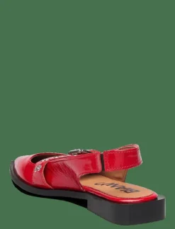 BIAVICTORIA Single Buckle Slingback Leather - Platta slingbacks