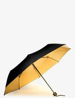 Black & Gold Umbrella - Paraplyer