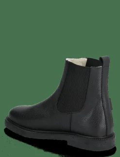 Booties - flat - with elastic - Varmfodrade skor