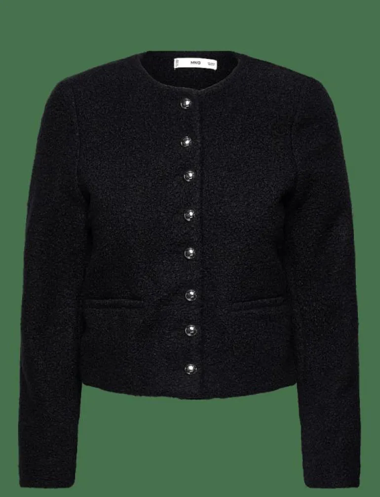 Bouclé jacket with jewel buttons - Bouclés
