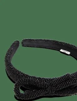 Bow Slim Beaded Hairbrace - Hårband & Diadem