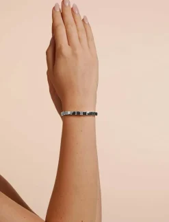 Brick small elastic crystal brace s/clear - Onesize - Bangles